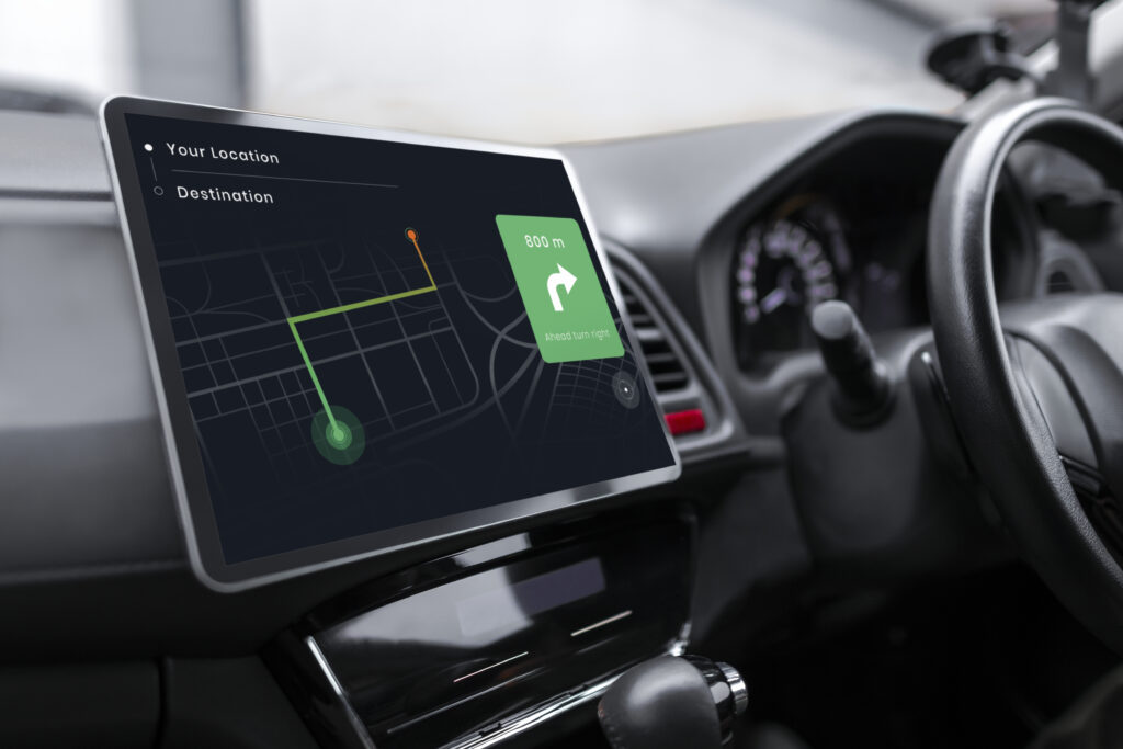 aplikace-HDI-PCB-GPS-systému-v-chytrém-autě