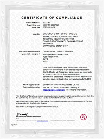 Certifikace UL